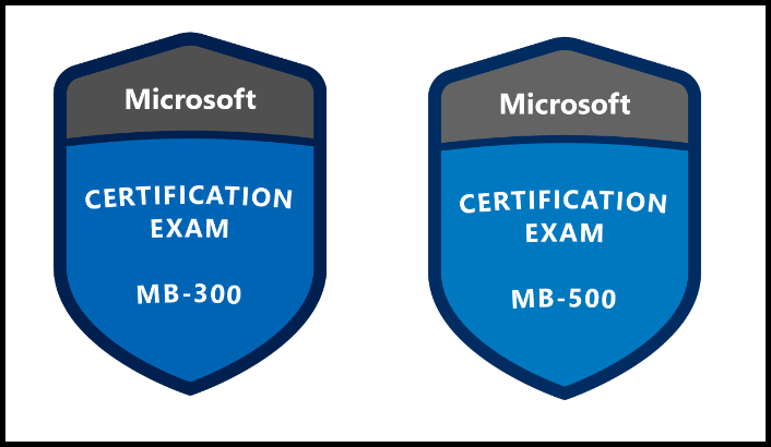 Microsoft Dynamics 365 F&O Certifications
