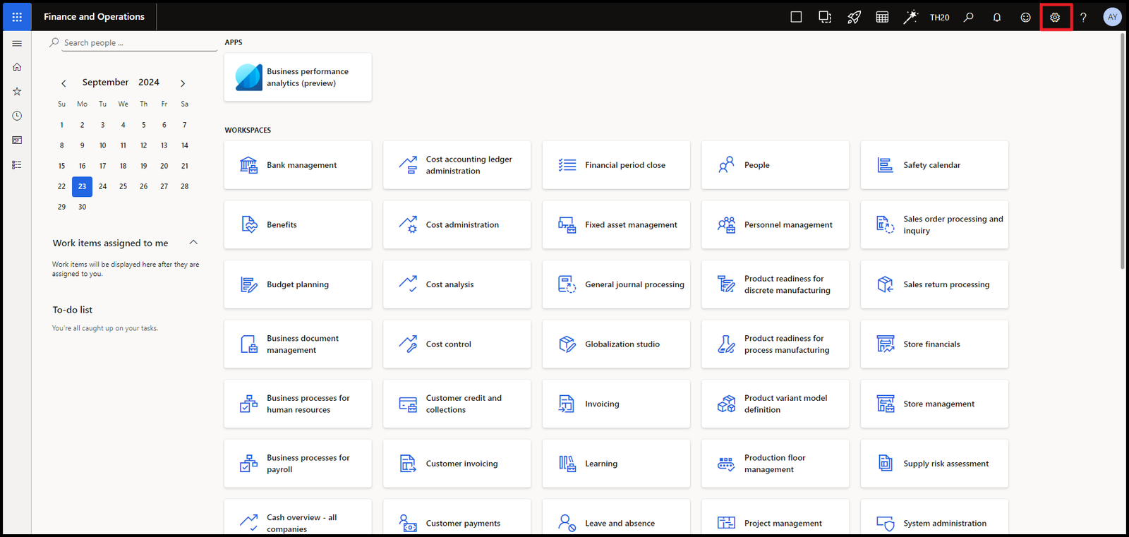 Dynamics 365 Dashboard