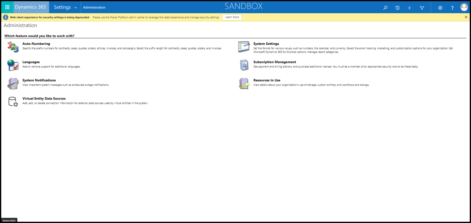 Virtual entity data sources